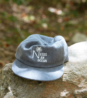Slate Blue Washed Out Hat
