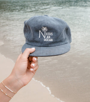 Slate Blue Washed Out Hat