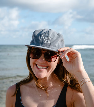 Slate Blue Washed Out Hat
