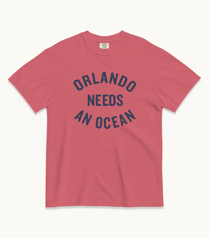 Orlando NEEDS AN OCEAN Tees (Chambray, Ivory, Watermelon)