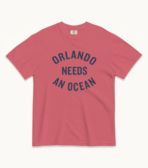 Orlando NEEDS AN OCEAN Tees (Chambray, Ivory, Watermelon)