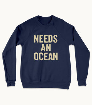 
            
                Load image into Gallery viewer, Stacked Navy Sweatshirt
            
        